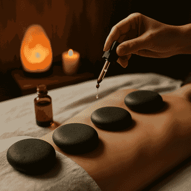 Hot Stone + Aromatherapy